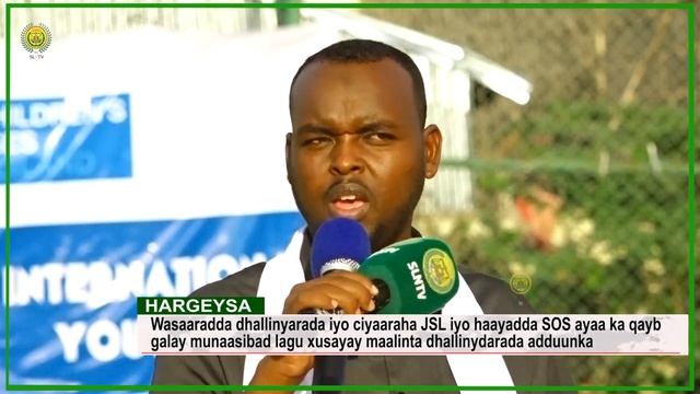 Wasaarada Dhalinyarada , Ciyaaraha Iyo Ha'ayadda SOS Oo ka qeyb galay Maalinta Dhalinyarada Aduunk смотреть онлайн