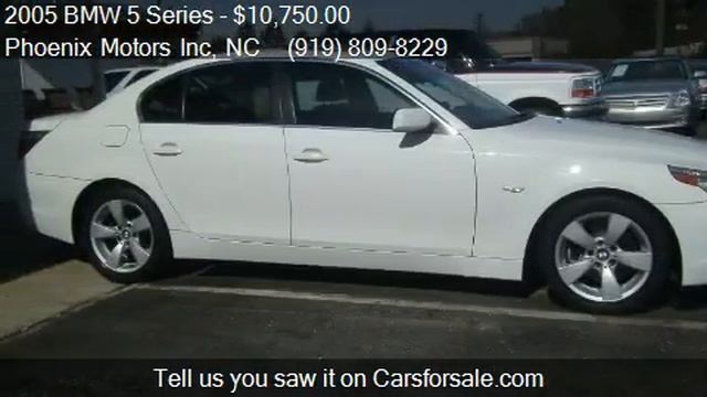 2005 BMW 5 Series 525i for sale in Raleigh, NC 27610 at Phoe смотреть онлайн