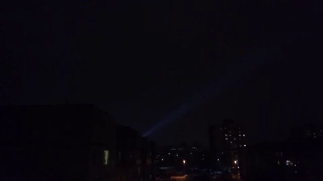 Таинственные лучи в небе над Вологдой смотреть онлайн