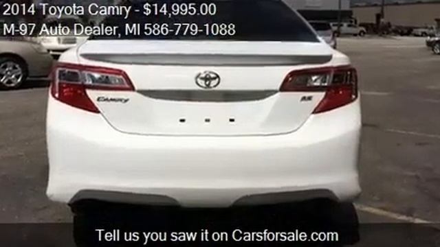 2014 Toyota Camry for sale in ROSEVILLE, MI 48066 at the M-9 смотреть онлайн