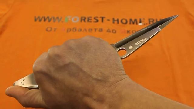 Нож складной Spyderco Police С07P VG-10 рукоять сталь смотреть онлайн