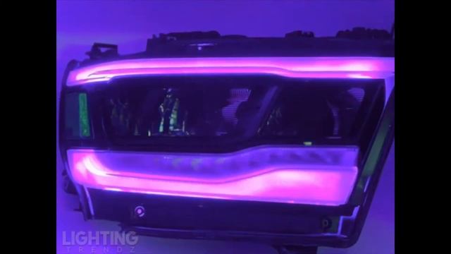 2019 Dodge Ram RGBWA DRL Boards смотреть онлайн