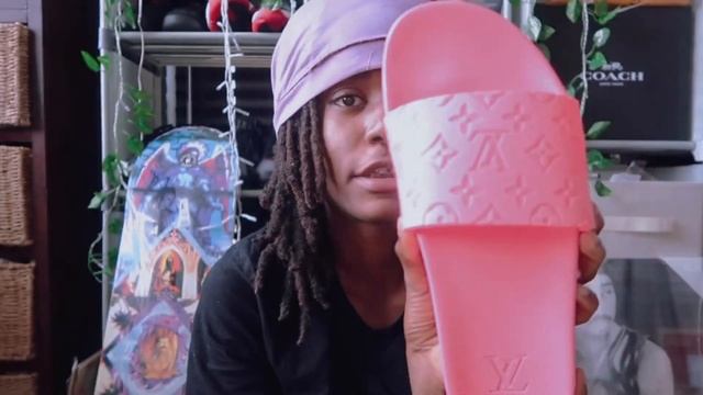 Louis Vuitton WATERFRONT MULE SLIDES | REVIEW | thank you @jesterm16 #louisvuitton смотреть онлайн