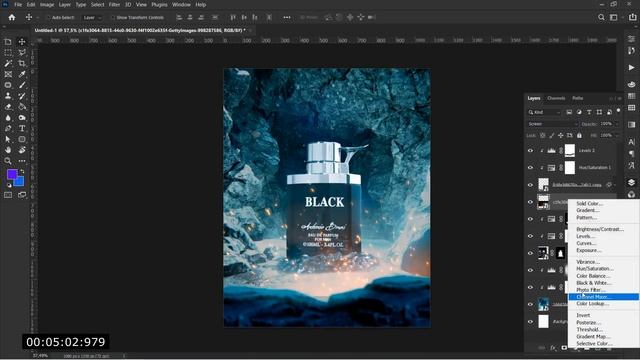 Perfume Manipulation Poster Design | Design Week смотреть онлайн