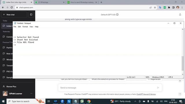 UiPath Business Exception - System Exception - Explanation & Exception Handling in Telugu - RPA- TR смотреть онлайн