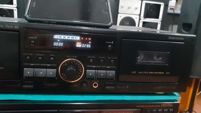 Đầu Deck Teac - Model : W - 790R . Cách Thu Băng Casstte Từ Nhạc Mạng Xuống Băng  Lh Auph 086838763