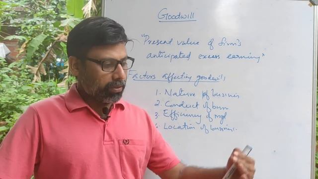 Admission of a partner-Meaning and factors affecting goodwill смотреть онлайн