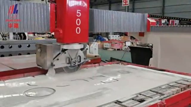 5 Axis CNC Stone cutting machine for marble Siemens смотреть онлайн