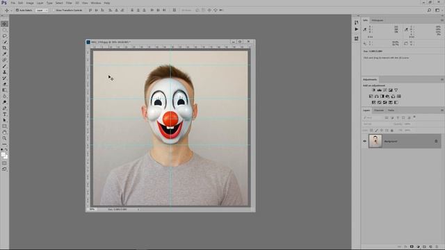 Как обрезать фотографию для Green Card лотереи в Photoshop смотреть онлайн