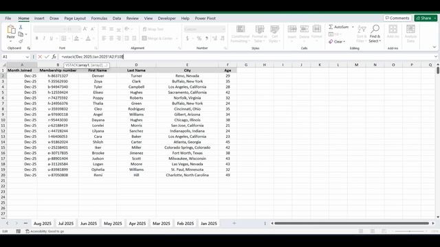 ONE 1️⃣ simple EXCEL Formula to Merge 100's of Excel Sheets смотреть онлайн