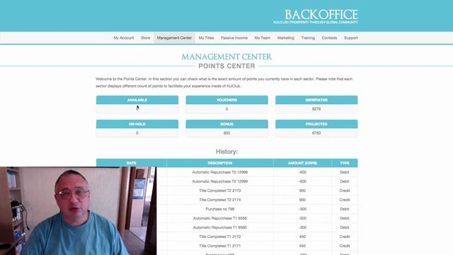 KULCLUB перевод бонусных поинтов в обычные смотреть онлайн