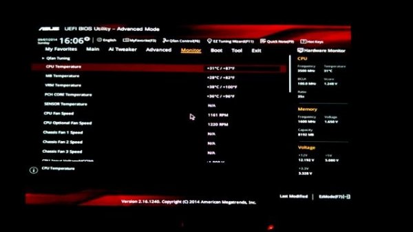 ASUS H97-Pro Gamer BIOS Walkthrough/Prolaz [PCAXE.COM]