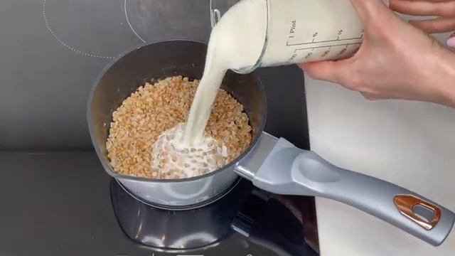 Гречневая каша на молоке. Как приготовить молочную гречневую кашу