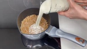 Гречневая каша на молоке. Как приготовить молочную гречневую кашу