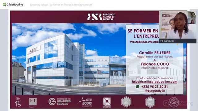 Burgundy School of Business: se former à entrepreneuriat en France смотреть онлайн