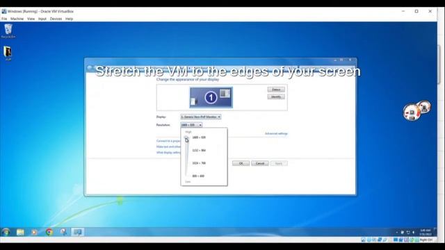 How to get a fullscreen Windows 7 VM on VirtualBox! смотреть онлайн