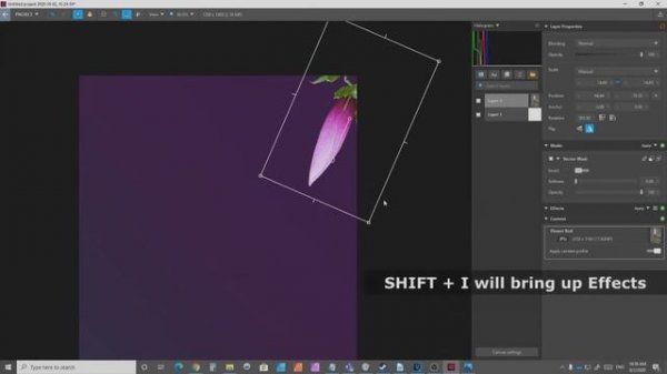 VEGAS IMAGE TUTORIAL : Secret Garden Poster