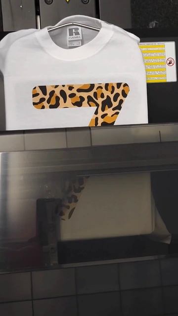 Printing Personalised Birthday T-Shirt for Girl #reels #leopardprint #dtg #birthdaygirl смотреть онлайн