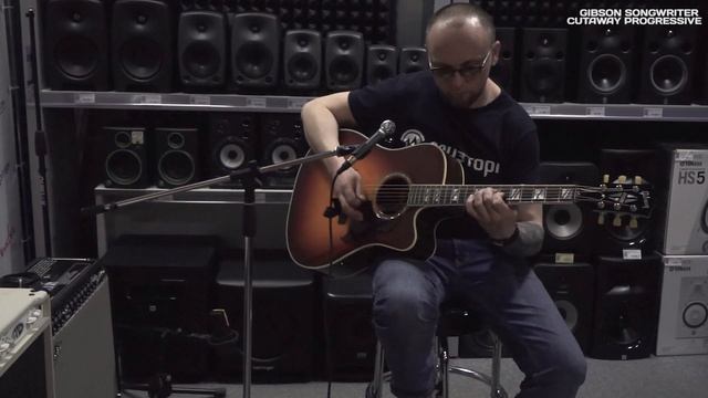Электроакустическая гитара GIBSON SONGWRITER CUTAWAY PROGRESSIVE