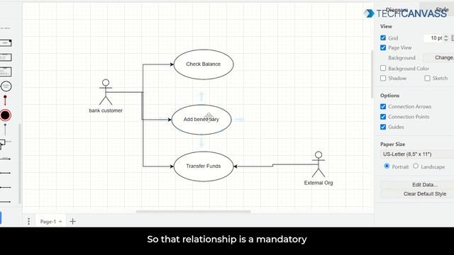 Use case tutorial | Creating Use case diagrams | Techcanvass смотреть онлайн