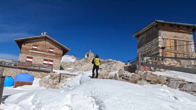 Rifugio Torre di Pisa | Da Predazzo - Latemar inverno mt.2.671 , смотреть онлайн