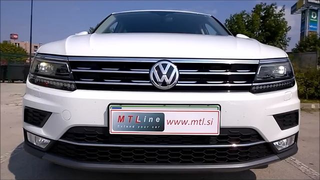 VW Tiguan 2 - LED Plus lights - how do they work - LED Plus luči - kako delujejo смотреть онлайн