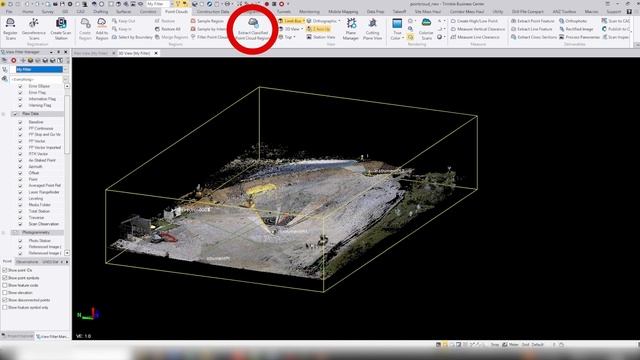 Trimble Business Center: How to - Creating a surface from scanned point cloud data смотреть онлайн