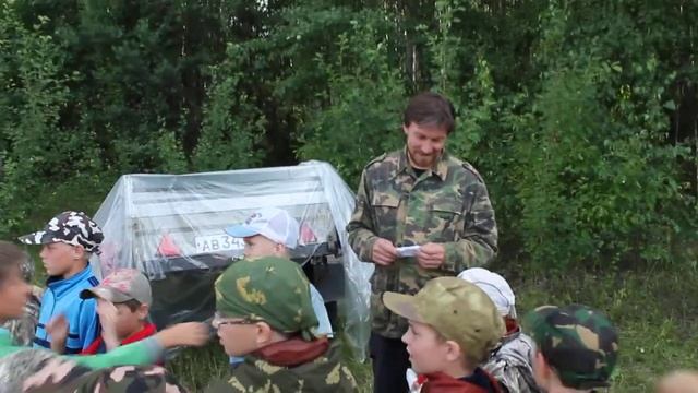 Скаут лагерь 2013. Захват знамени. смотреть онлайн