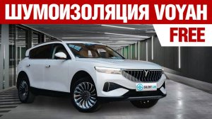 Voyah Free. Шумоизоляция автомобиля.