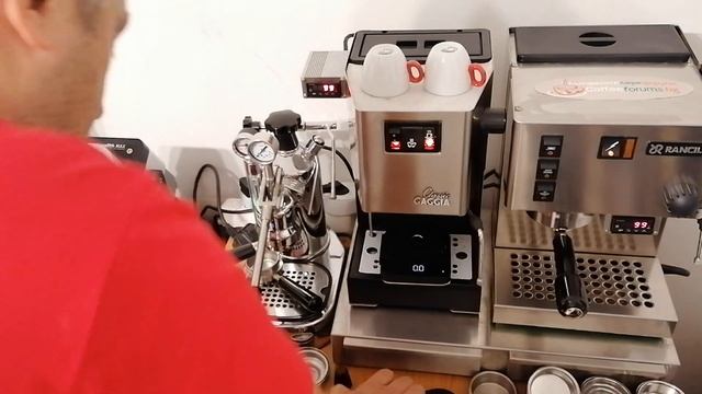 Rancilio Silvia Auber PID Vs Gaggia Classic Auber PID V.2
