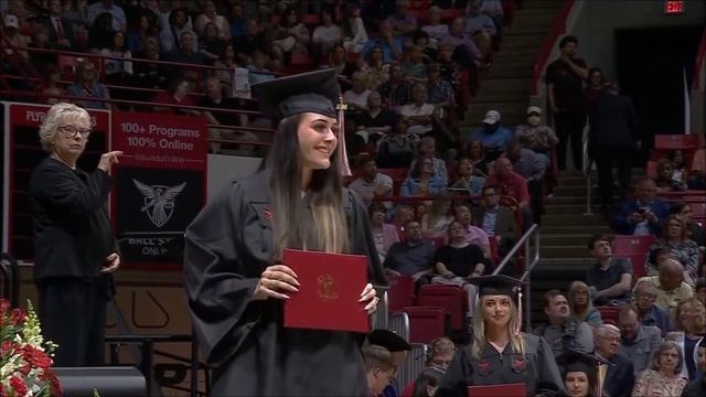 Josie O'Brien BSU graduation 2024 смотреть онлайн