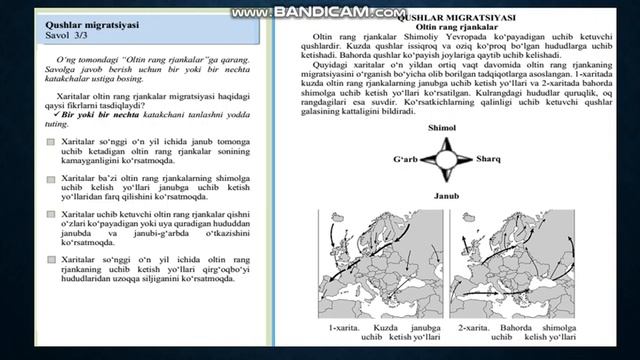 Tabiiy fanlar uchun pisa test 2-2-qism 01.02.2021 смотреть онлайн