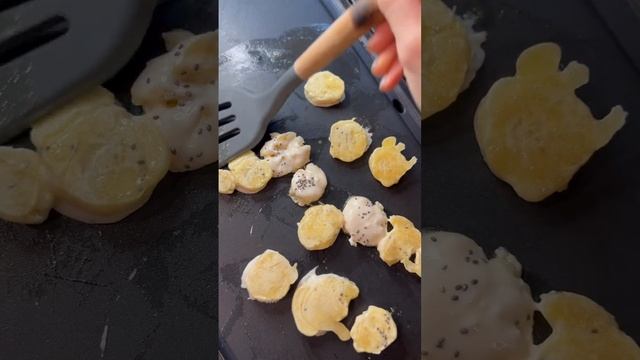 Mochi Banana Pancake Bites #mochi #pancakes #breakfastideas смотреть онлайн