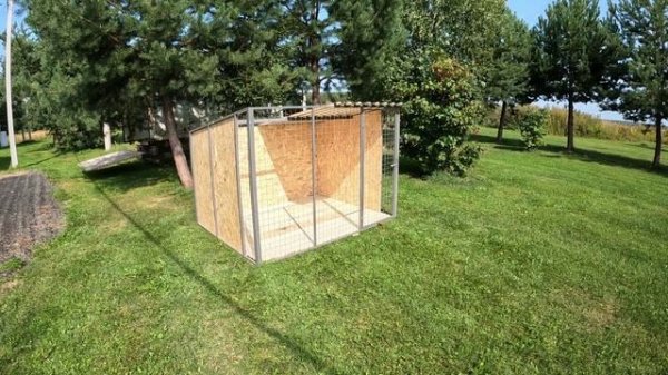 Вольер для собаки уличный, разборный. Мини (Стандарт сетка)
От производителя BUDKADOGS.