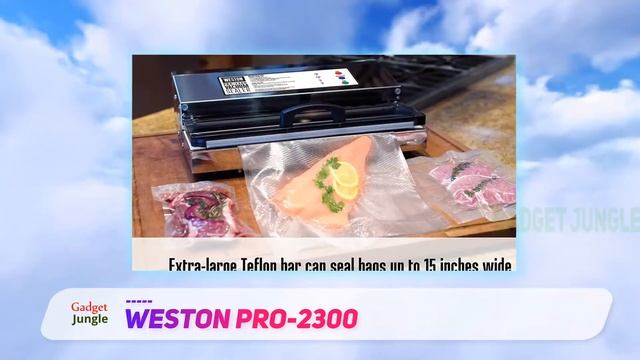 Best Vacuum Sealers 2022 - Weston Pro-2300 Review смотреть онлайн