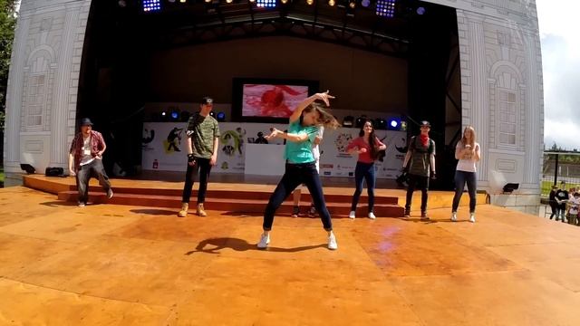 Фристайл Эли Закировой | "Новая танцевальная волна 2015" смотреть онлайн