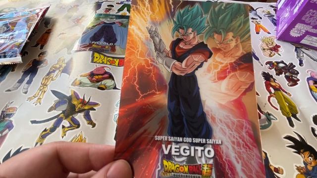 DRAGON BALL METALLIC SHEET GUM 4 UNBOXING смотреть онлайн