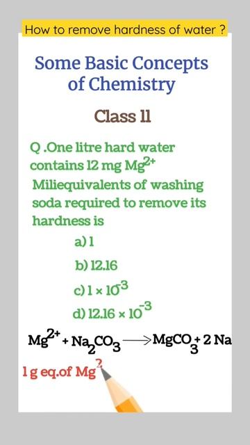 Important practice Question | Basic Concepts of Chemistry Class 11#shortsvideo#shorts смотреть онлайн