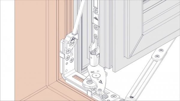 Roto NX I Designo adjustment
