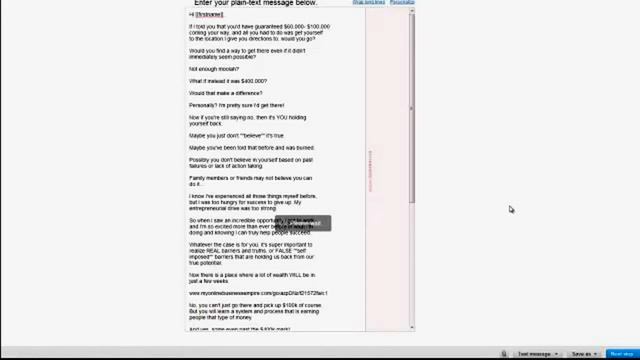 How to Send Get Response Broadcast Message by Bojan - My Online Business Wealth смотреть онлайн