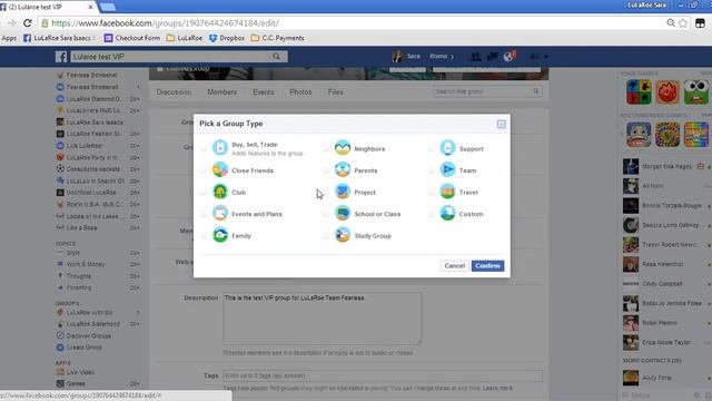 LuLaRoe - How to set up your FB VIP group and business page. смотреть онлайн