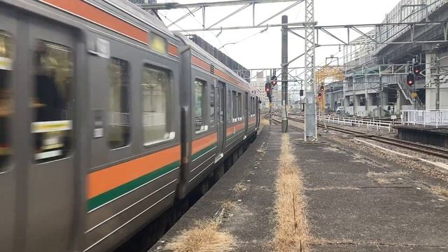 13.11.2022 года. Прибытие электрички маршута «Йококава-Такасаки» на станцию Такасаки. смотреть онлайн