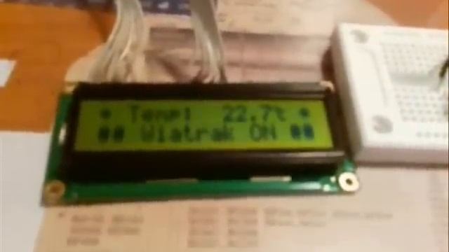 Prosty termostat Atmega8 DS18B20 смотреть онлайн