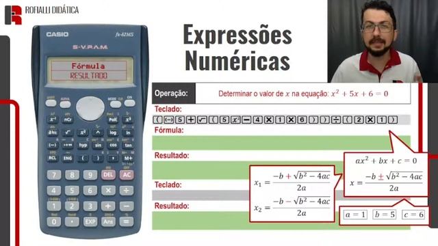 Calculadora Científica - 60 - Expressões Numéricas смотреть онлайн