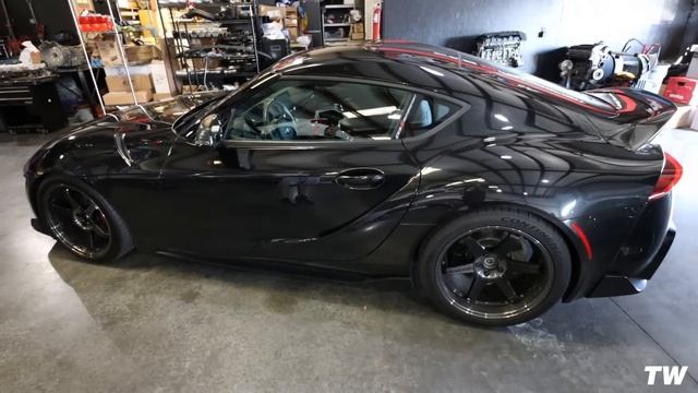 2020 A90 SUPRA STOCK HORESPOWER DYNO NUMBERS! смотреть онлайн