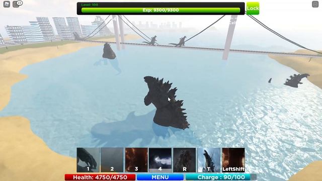 MAX Godzilla 2014 vs EVERYONE (Roblox Kaiju Alpha) смотреть онлайн