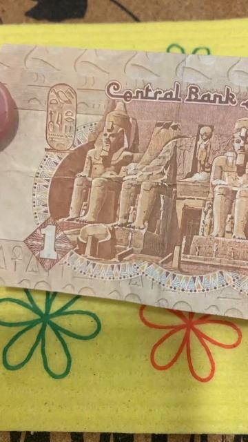 Central Bank of Egypt 1 pound banknotes смотреть онлайн