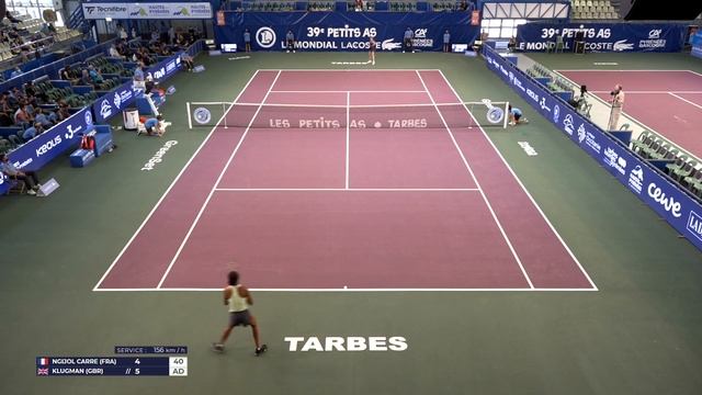 Les Petits As 2021 | Girls Semifinals | Mathilde Ngijol Carre vs. Hannah Klugman смотреть онлайн