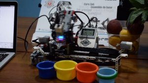 EV3 Сортировщик по цвету + программа!