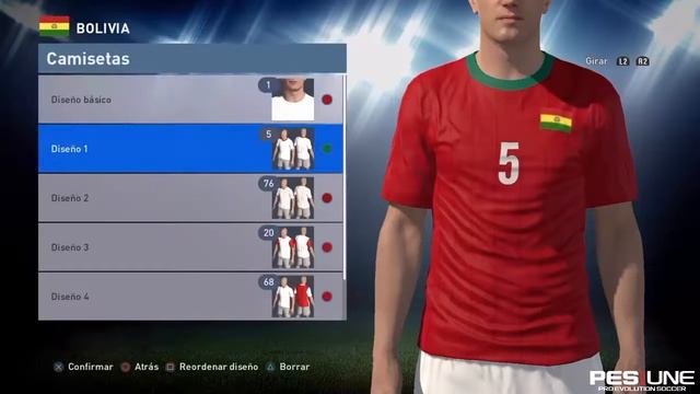 Tutorial uniforme de Bolivia eliminatorias Rusia2018 para PES2016 PS4 Next-Gen PESnosUNE смотреть онлайн